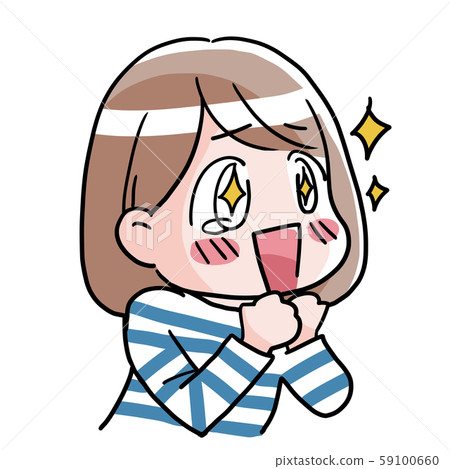 Joyful woman with tears Joyful woman with tears 59100660