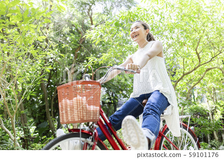 Women lifestyle bicycle 59101176