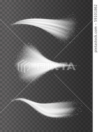 Water spray mist of atomizer 59101862