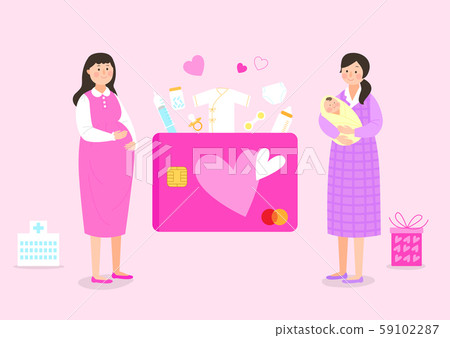 Happy people, social welfare concept illustration 002 59102287