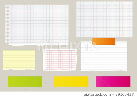 set of sheets of paper 59103437