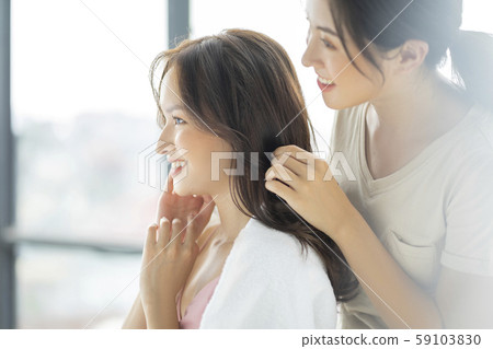 Ladies Hair Care Hair Salon 59103830