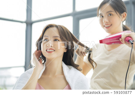 Ladies Hair Care Hair Salon Ladies Hair Care Hair Salon 59103877