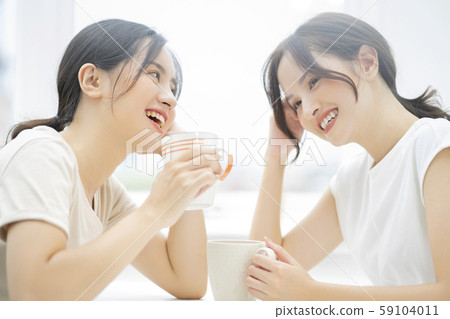 Woman friend conversation Woman friend conversation 59104011