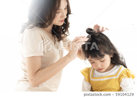 Parent and child lifestyle hair set 59104129