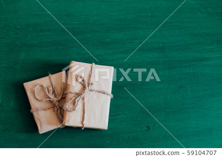 Christmas gifts New Year Christmas Tree December on a green background Christmas gifts New Year Christmas Tree December on a green background 59104707