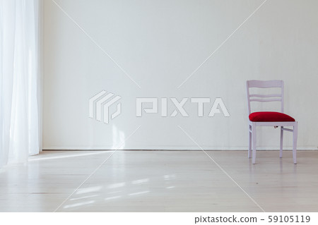 one vintage chair in the interior of the white room one vintage chair in the interior of the white room 59105119