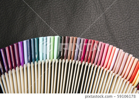 plastic nail natural leather background plastic nail natural leather background 59106178