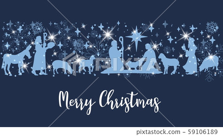 Birth of Christ scene 59106189