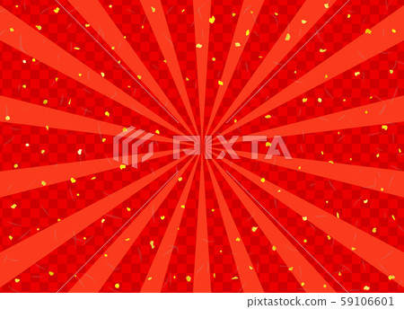Radial checkered background gold powder 59106601