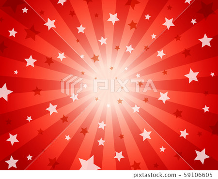 Radial background with stars 59106605