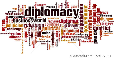 Diplomacy word cloud Diplomacy word cloud 59107084