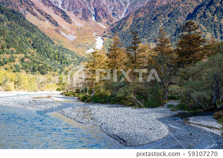 上高地的風景 59107270