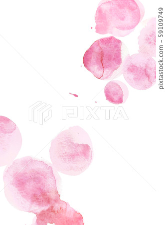 Beautiful watercolor ink drops on white paper, splatter spreading on clear background. Perfect for Beautiful watercolor ink drops on white paper, splatter spreading on clear background. Perfect for 59109749