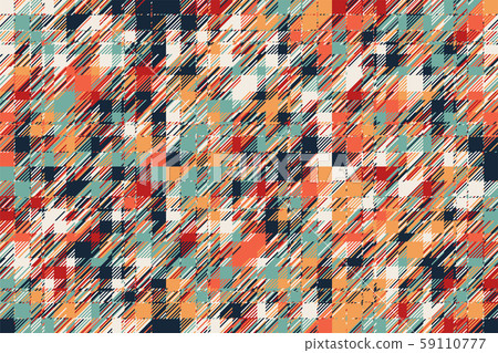 Modern glitch background. Color geometric abstract 59110777