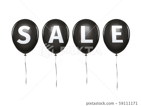 Black friday sale gold lettering. Holiday shopping. Red background. Vector illustration. Black 59111171