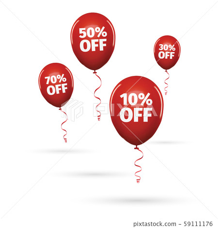 Black friday sale gold lettering. Holiday shopping. Red background. Vector illustration. Black 59111176