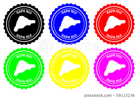 Rapa Nui rubber stamp 59113236