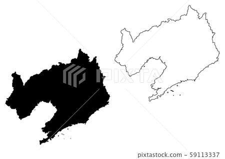Liaoning Province map vector.... Liaoning Province map vector.... 59113337