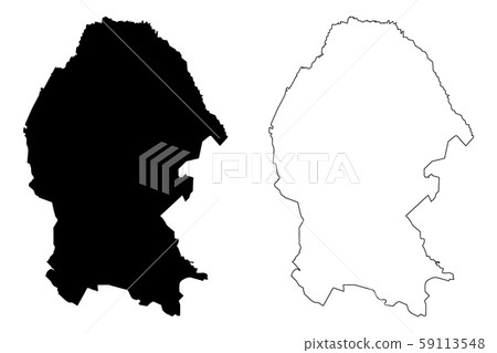 Coahuila map vector Coahuila map vector 59113548
