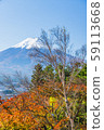 Mount Fuji with snow 59113668