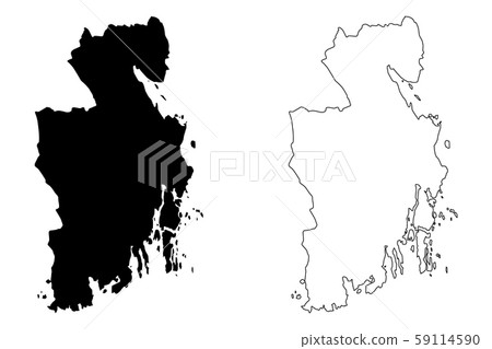 Vestfold map vector.... 59114590