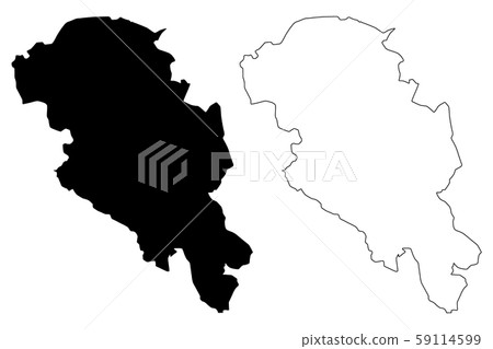 Oppland map vector.... Oppland map vector.... 59114599