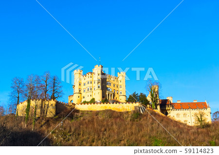 Hohenschwangau Castle Schloss in bavarian alps 59114823