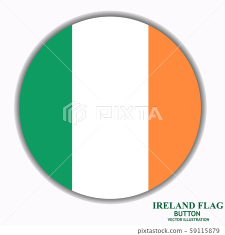 Flag of Ireland. Illustration. 59115879