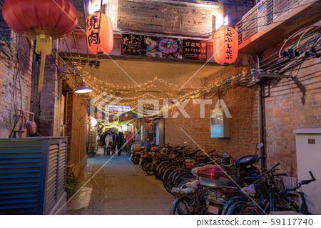 Shopping street in Shanghai, People's Republic of China 2 Shopping street in Shanghai, People's Republic of China 2 59117740