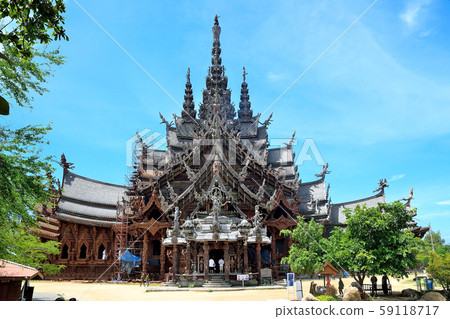 Sanctuary of Truth facade Sanctuary of Truth facade 59118717