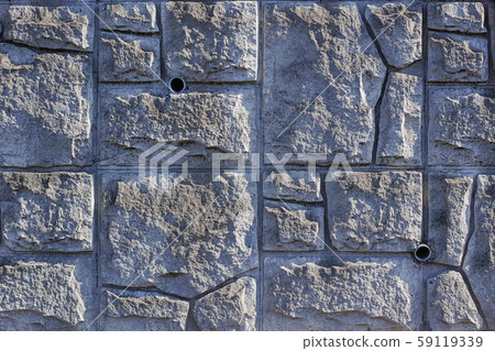 Concrete block wall 59119339