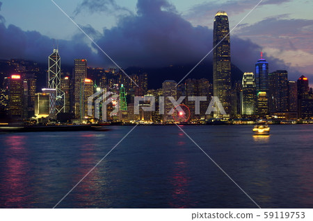 Hong Kong night view Hong Kong night view 59119753