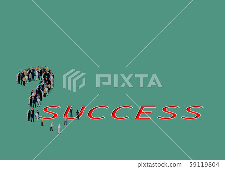 Working people and success character Working people and success character 59119804