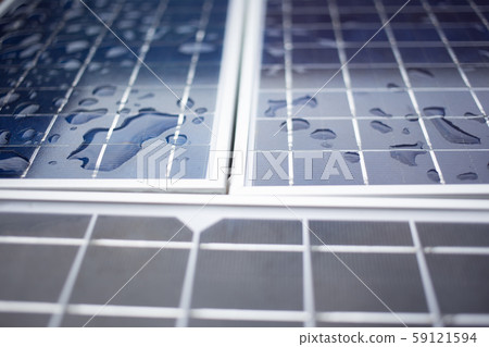 Close-up Solar panels (solar cell) Close-up Solar panels (solar cell) 59121594