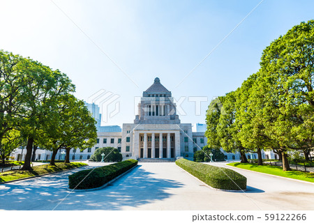 The front of the National Diet Building (Nagatacho, Chiyoda-ku, Tokyo) As of November 2019 59122266