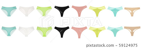 Set of women's lace panties Set of women's lace panties 59124975