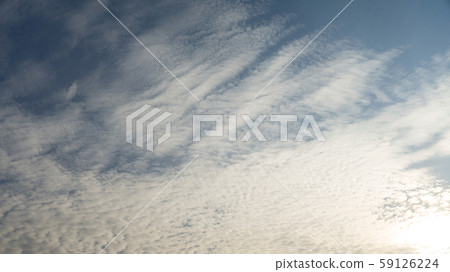 Cloudscape. Blue sky and white cloud. Sunny day. Cloudscape. Blue sky and white cloud. Sunny day. 59126224