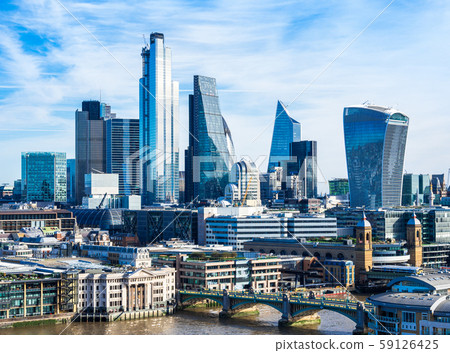 英國倫敦市金融中心 英國倫敦市金融中心 59126425
