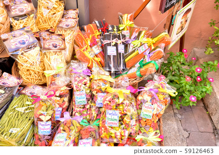 Taormina grocery store, Italy, Sicily, Taormina scenery 59126463