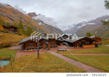 Zermatt, Switzerland-October 21, 2019:View of The 59128325