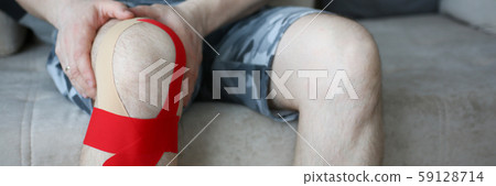Patient with aching leg joint 59128714