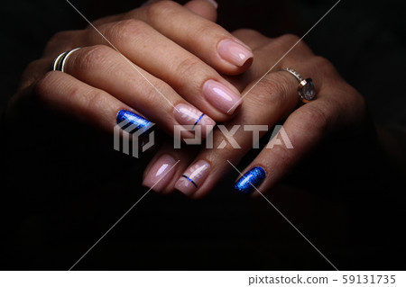 Steep and very stylish design of manicure Steep and very stylish design of manicure 59131735