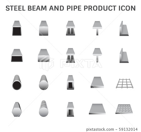 steel product icon 59132014