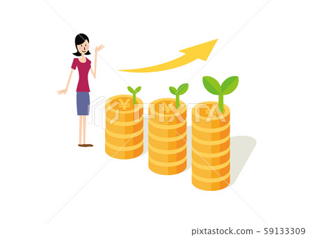 Property accumulation - Stock Illustration [59133309] - PIXTA