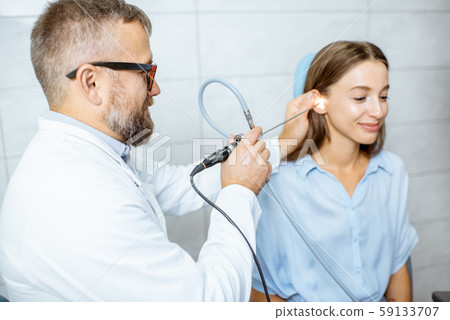 Endoscopic examination of ENT organs 59133707