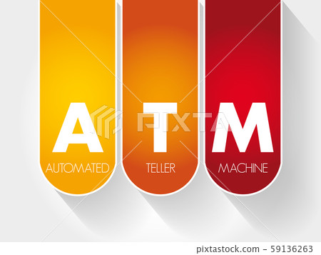 ATM - Automated Teller Machine acronym 59136263