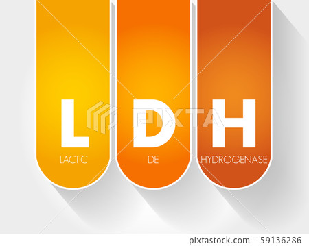 LDH - lactic dehydrogenase acronym 59136286