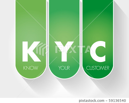 KYC - Know Your Customer acronym 59136540