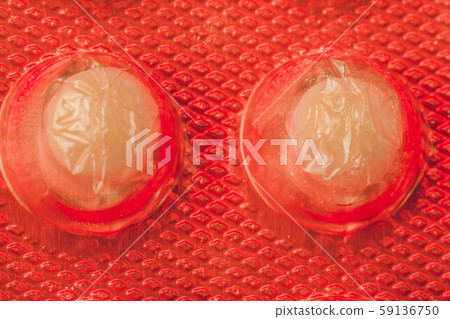Ascorbic acid in tablets, vitamins in the package. Ascorbic acid in tablets, vitamins in the package. 59136750